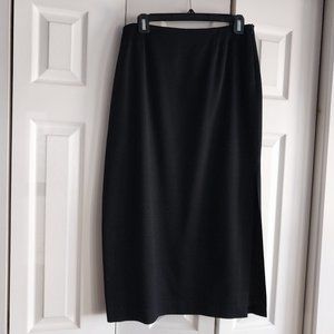 Maxi Side Slit Pencil Skirt